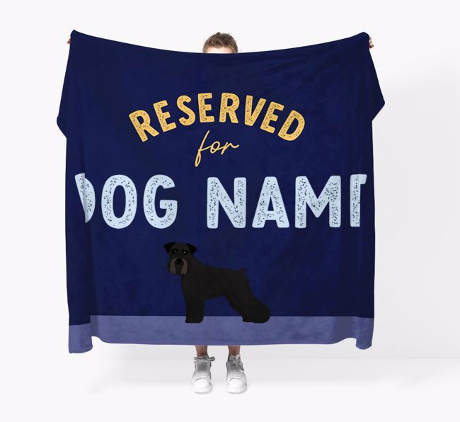 Reserved For: Personalised {breedFullName} Throw Blanket